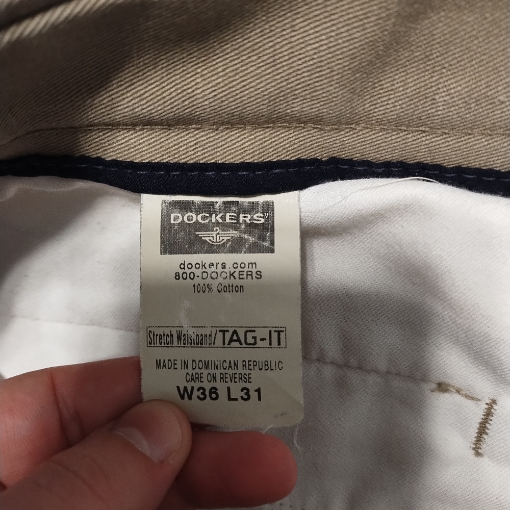 🟢3/$11 Men's Dockers Khaki Dress Pants - Picture 6 of 6